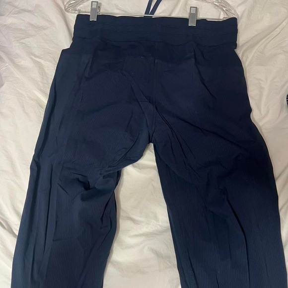 Navy Blue Drawstring Pants - Picture 2 of 2